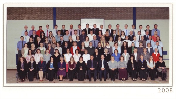 St John's Staff Photograph 2008